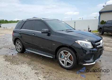 2017 Mercedes-Benz Gle 550E 4Matic из США, поврежденный, VIN 4JGDA6DB1HA836723